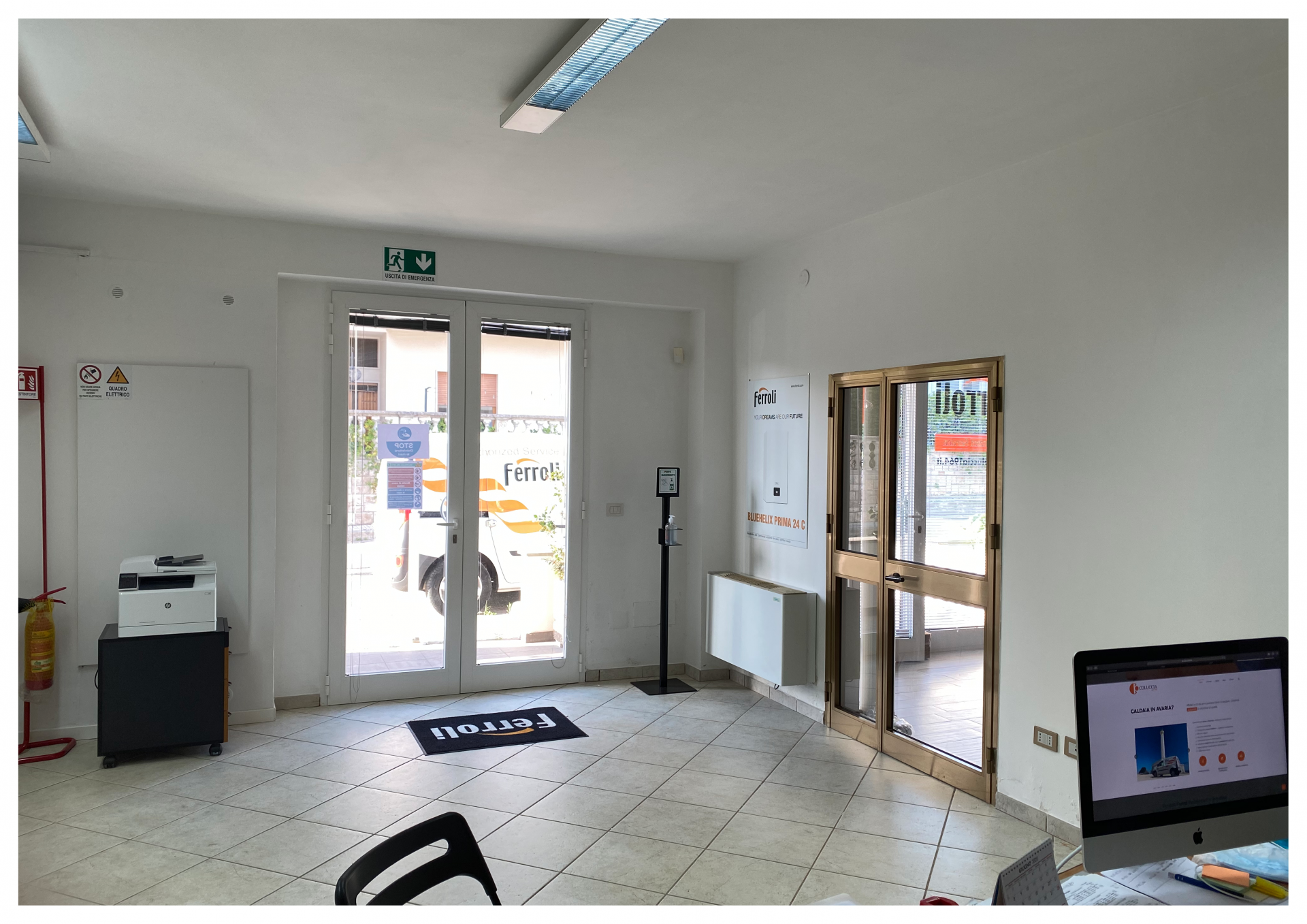 Ufficio Ingresso COLUCCIA1964 Aradeo