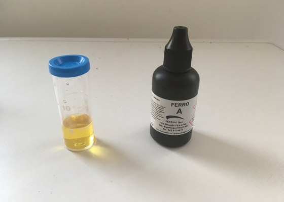 Controllo presenza di ferro