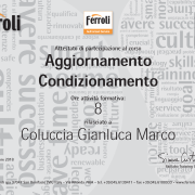 Aggiornamento Condizionamento 2010